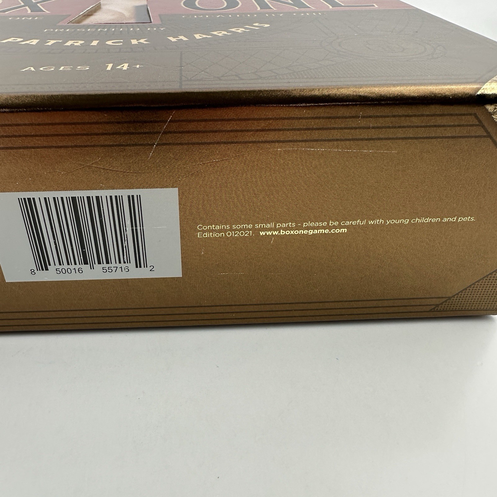 Box One Neil Patrick Harris Game For One Single Player Game MISSING PEN