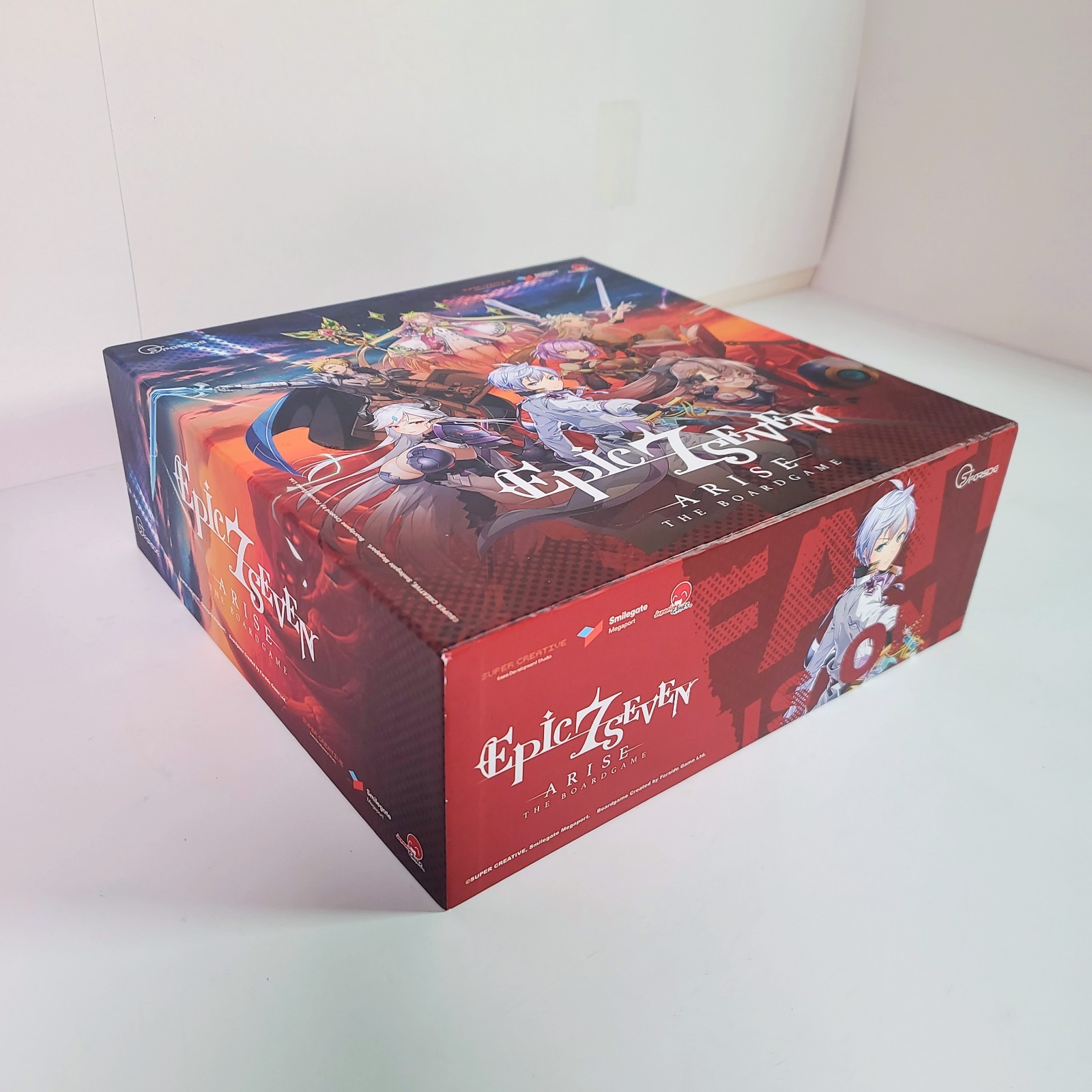 Epic 7 Seven Arise The Board Game Complete Core Box Tabletop Farside Games Anime