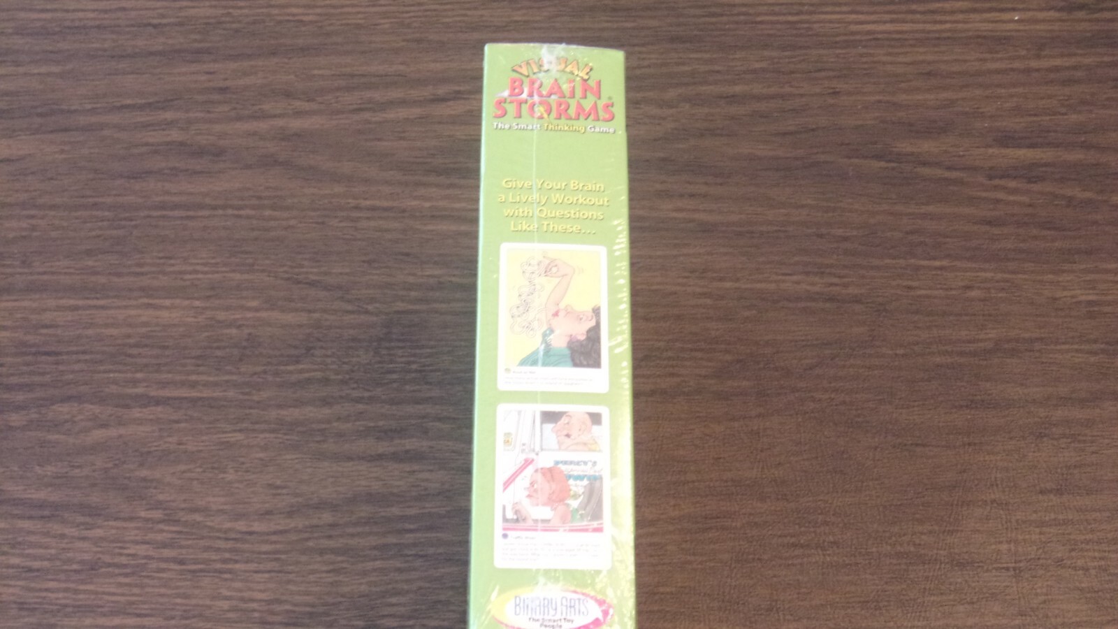 NIB Visual Brain Storms The Smart Thinking Game By Binary Arts #6550 Brainstorms