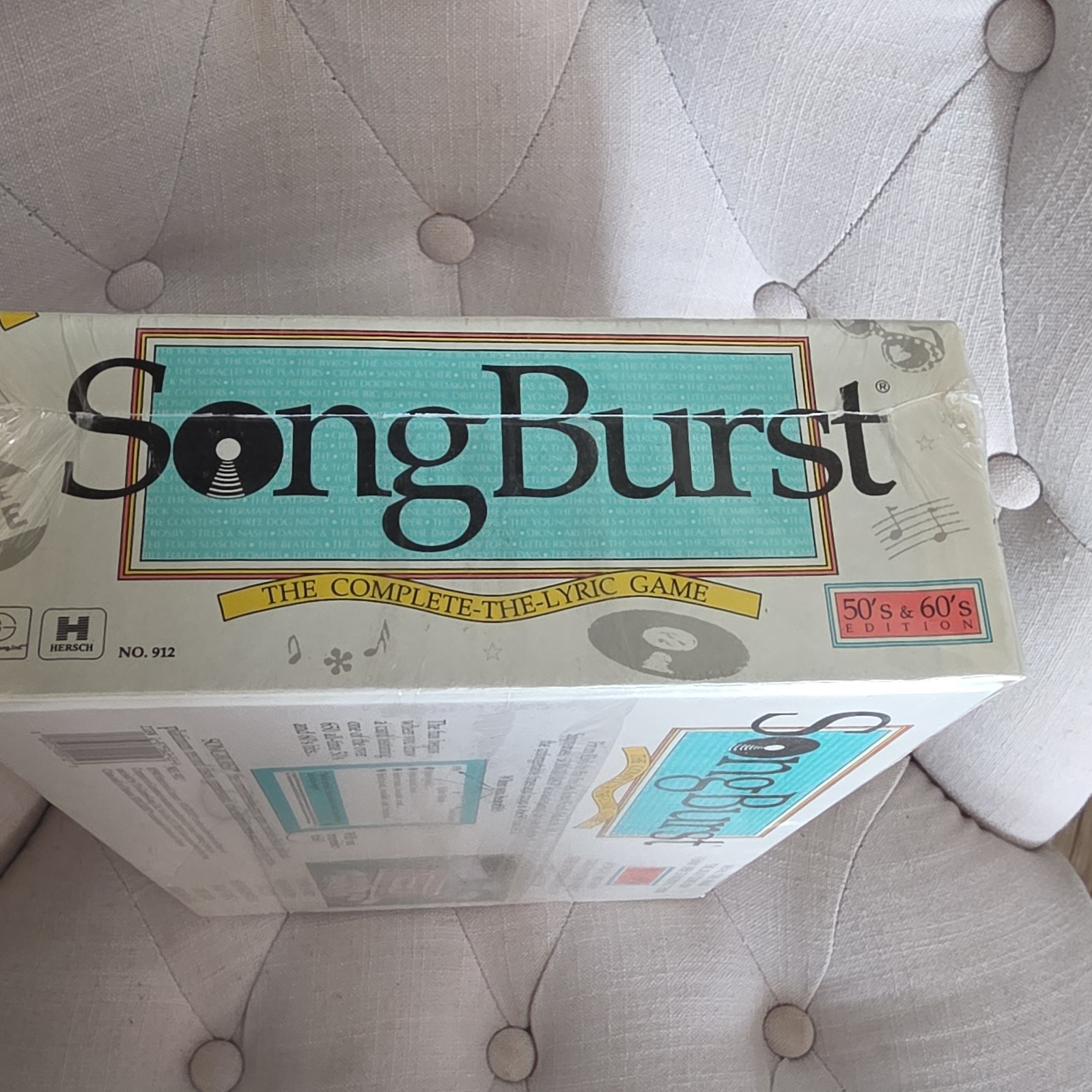SONG BURST Complete The Lyric Game 50’s & 60’s Edition From 1990 NEW/SEALED
