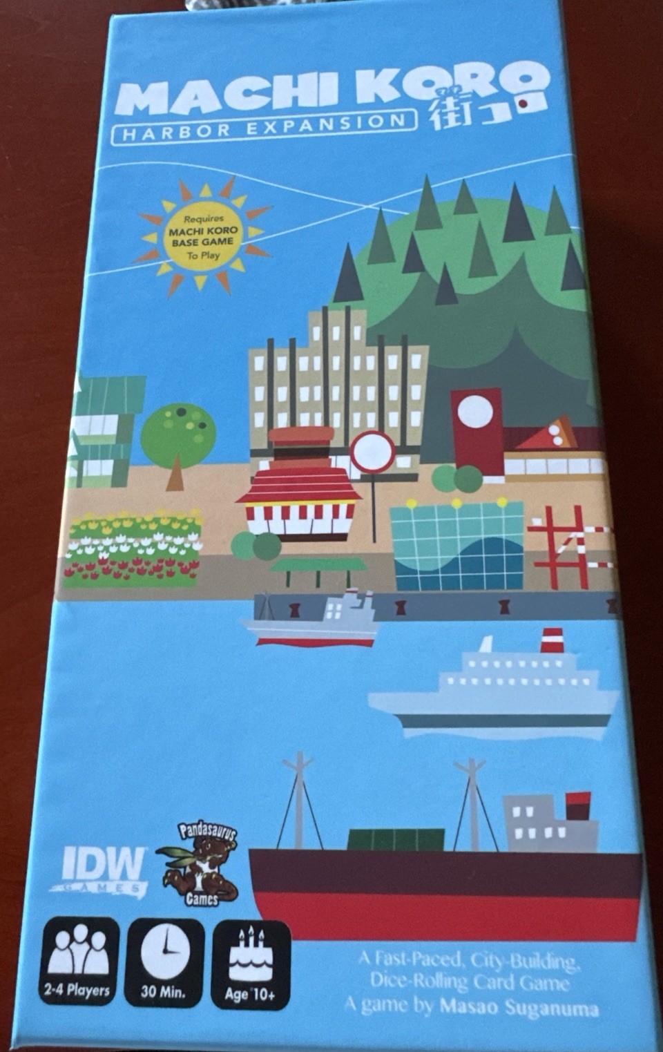Machi Koro Harbor Expansion Pack 2017 IDW Games Excellent Pre Owned Condition