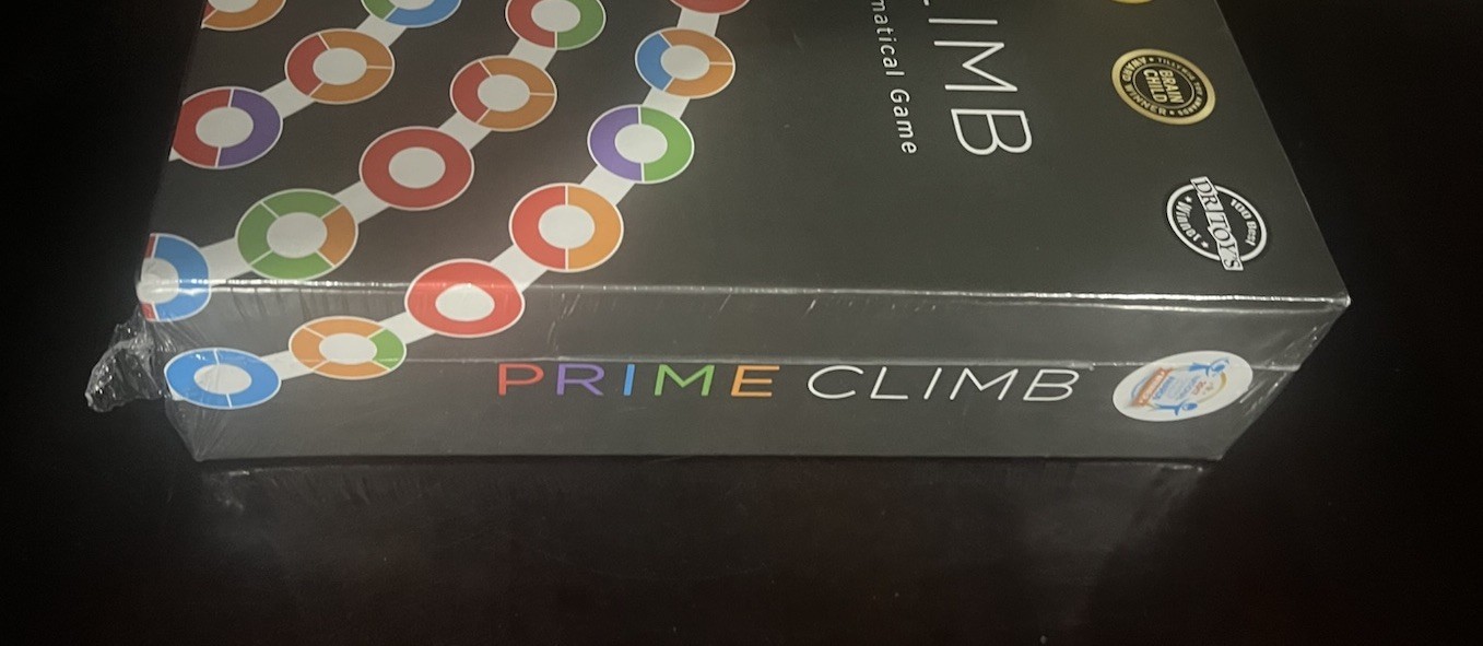 Prime Climb Math Mathematical Board Game 2014 Ages 10+ Sealed New