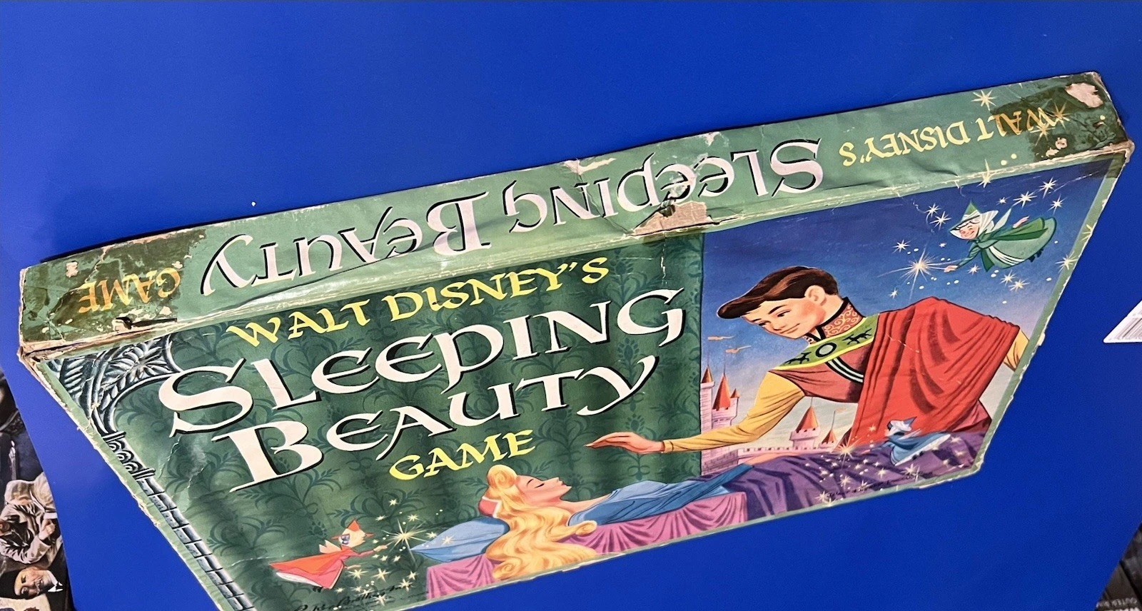 Walt Disney Sleeping Beauty Game 1958 Parker Brothers. Complete. Board excellent