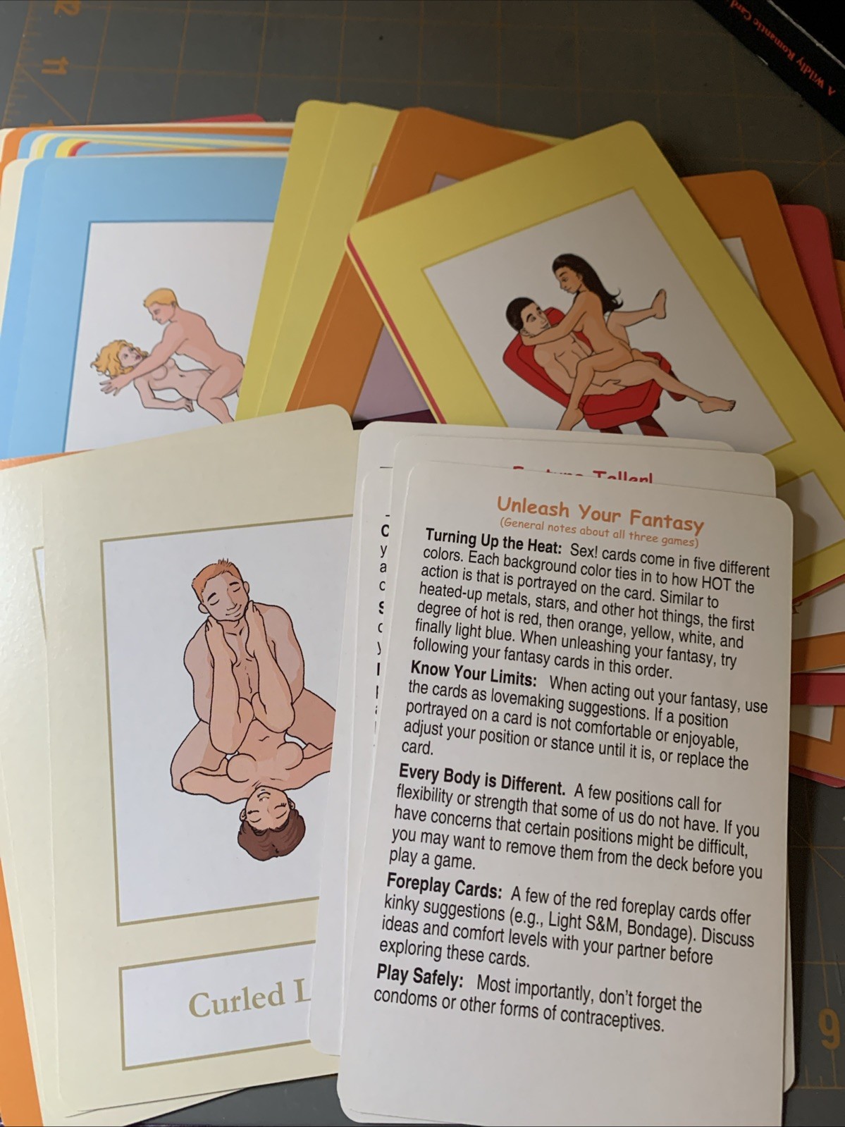 SEX! CARD GAME – Adult Sexual Position Couples Foreplay Fun