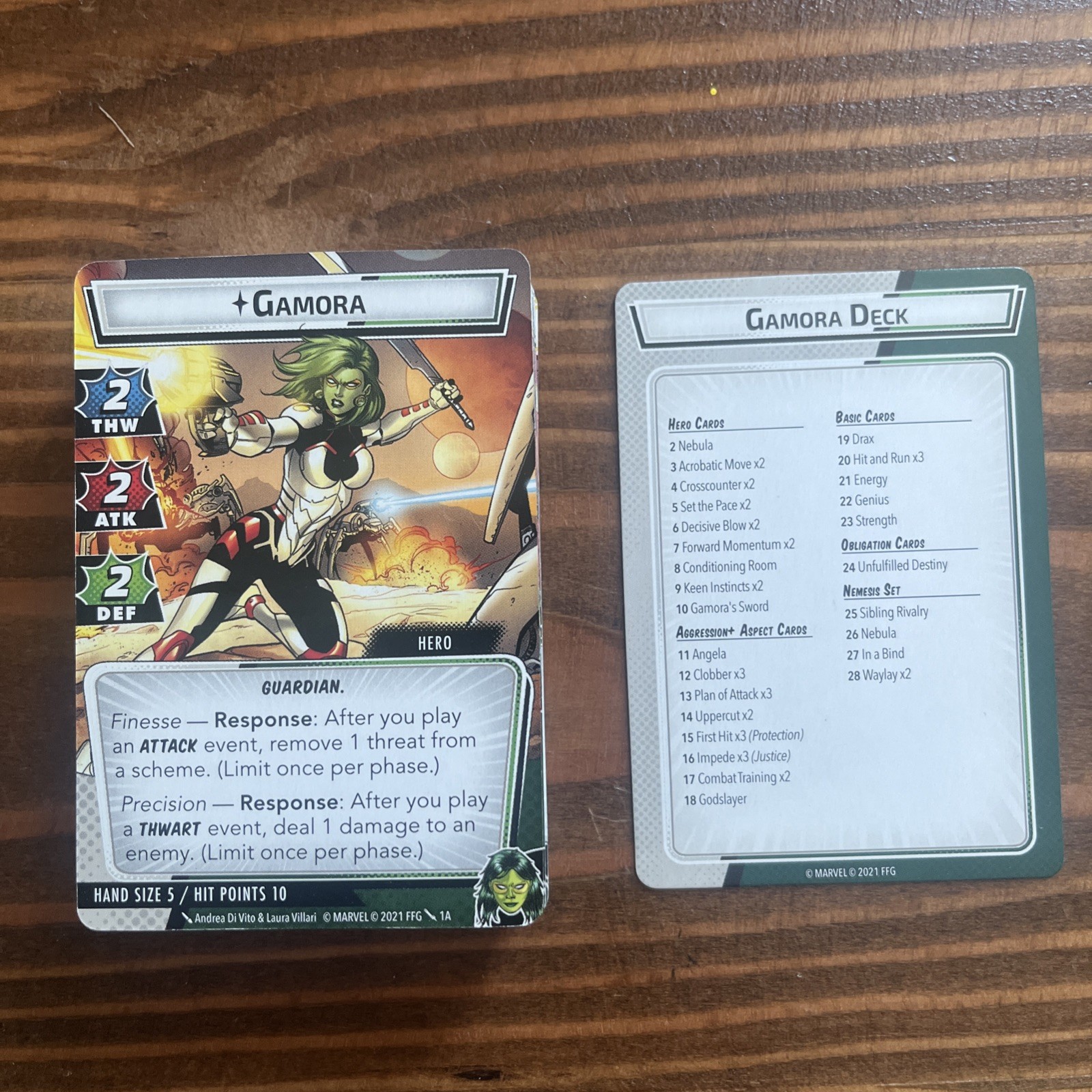 Marvel Champions Hero Pack Lot – Mostly Complete, But Few Cards Missing