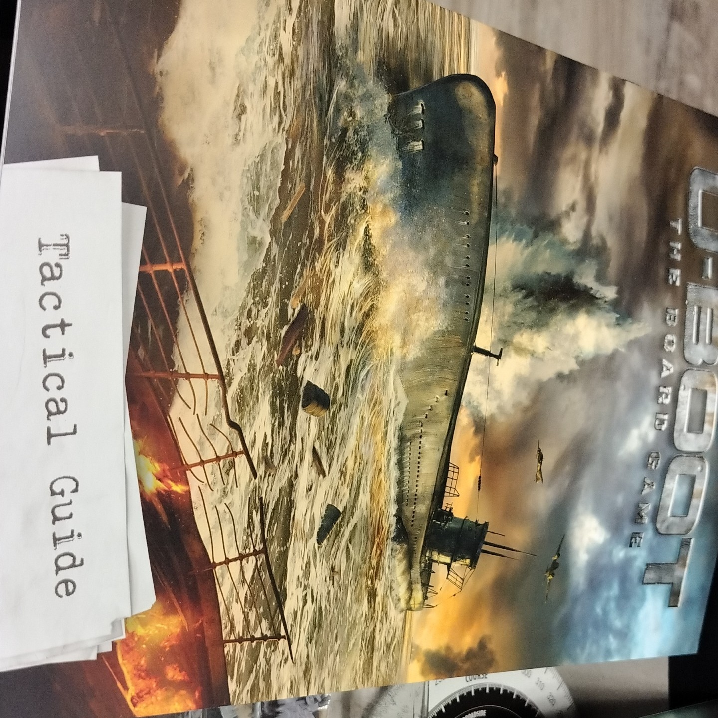 Phalanx U-BOOT: The Board Game App-Driven War Board Game Solo 1 Player 14+