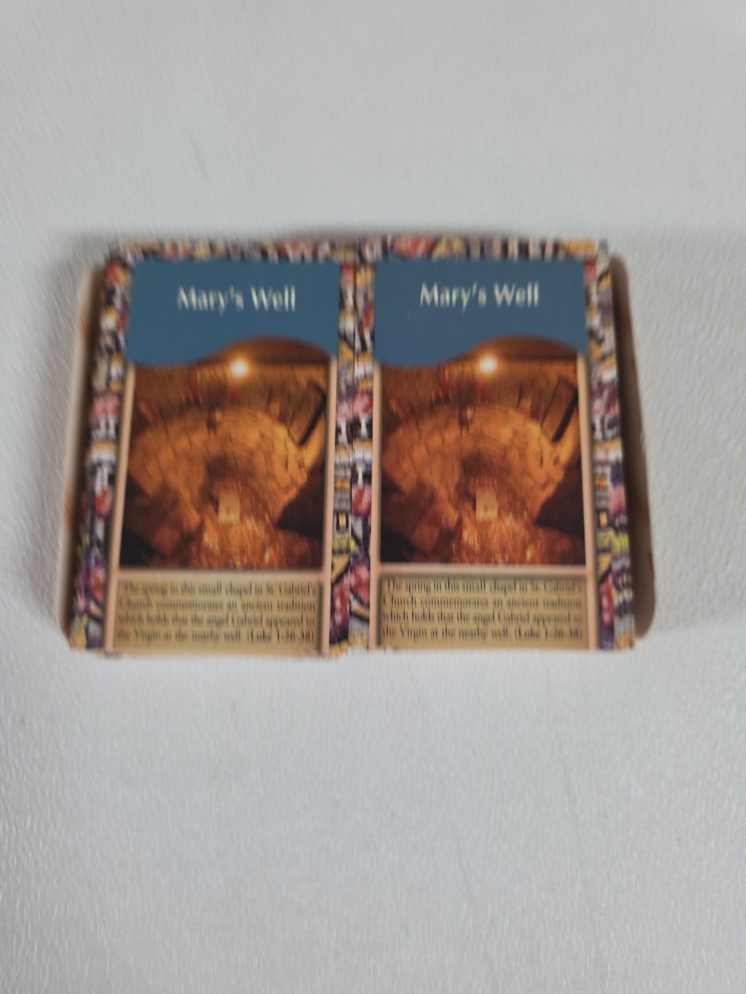 Journey to the Holy Land Memory Match Game 2009 Christian Faith 1-5 Players