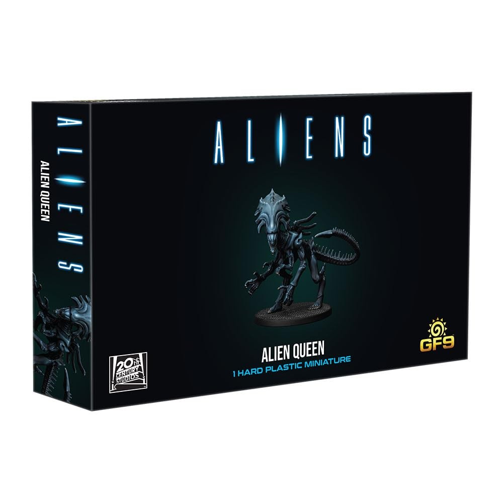 GF9: Aliens: Alien Queen (2023) – RPG Miniature, Hard Small, Multicolor