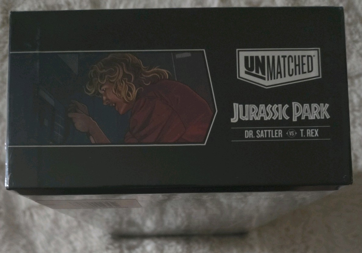 Unmatched: Jurassic Park Dr. Sattler vs T. Rex – Mondo – New, Sealed, Limited