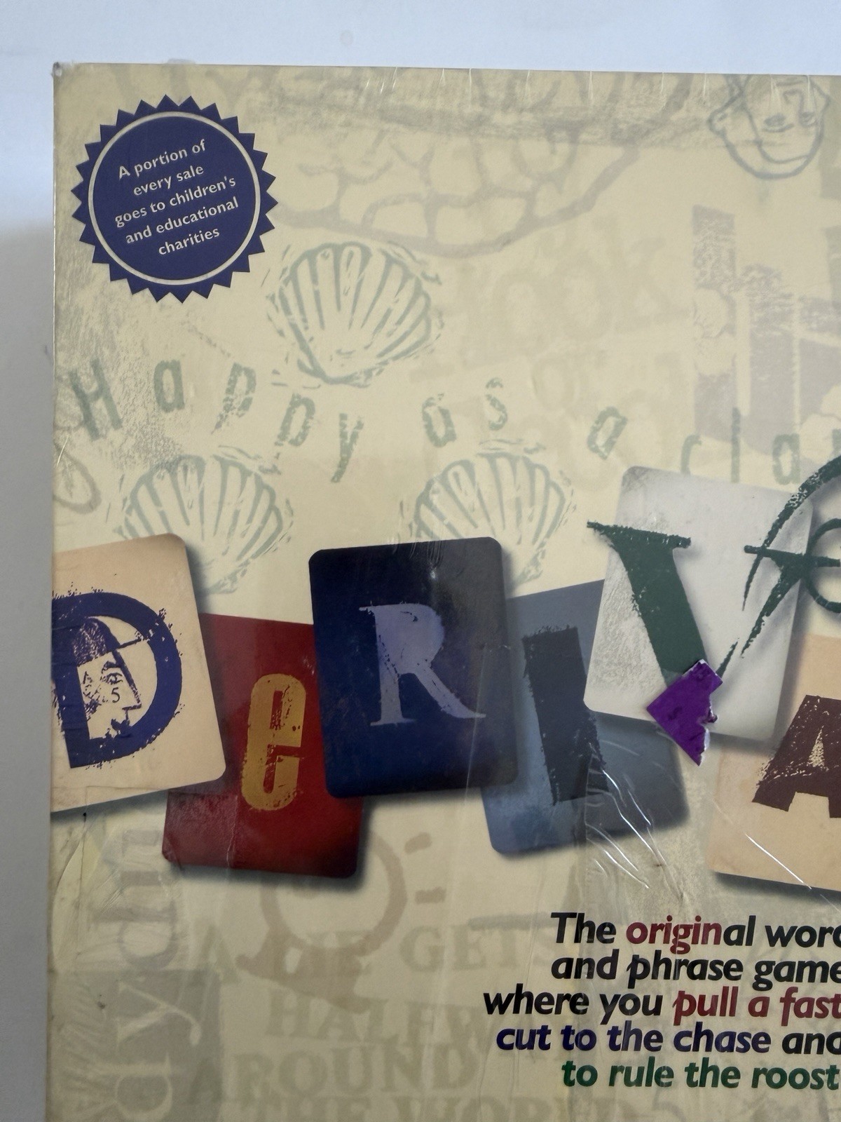 Derivation Board Game Word & Phrase 4 to 10 Players Teens to Adult NEW Entspire