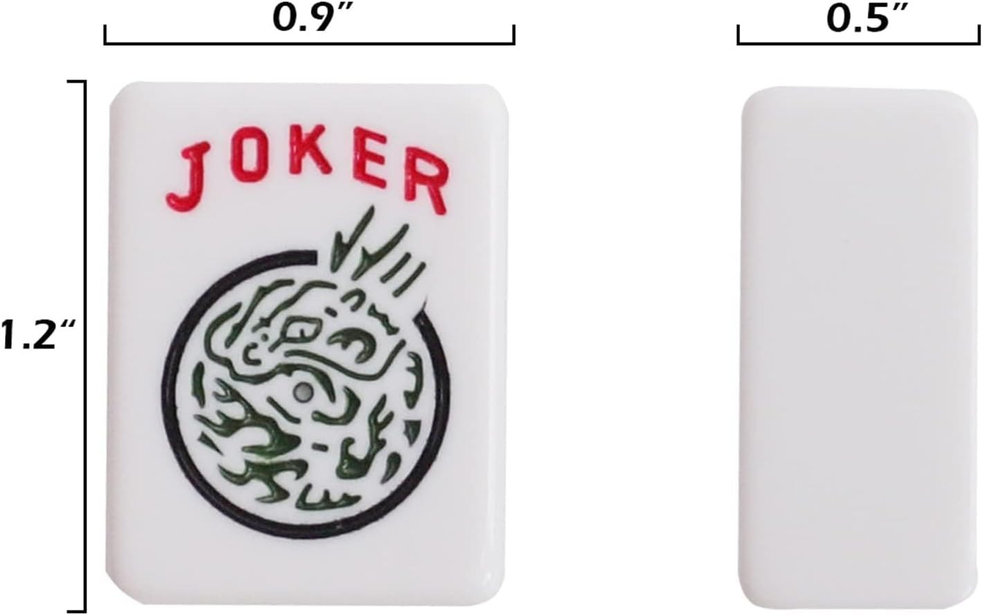 American Mahjong Set with 166 Tiles, Racks, Pusher, Bag, Accessories, and Manual