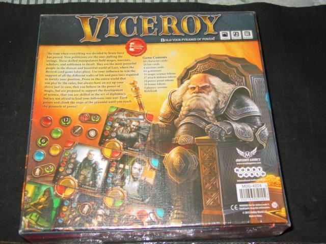 Mayday Games – VICEROY & Kickstarter Playmat – Pyramid of Power (SEALED)