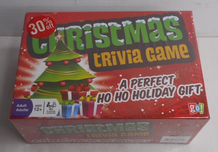 Christmas Trivia Game A Perfect Ho Ho Holiday Gift 2+ Players Adult – NEW Sealed