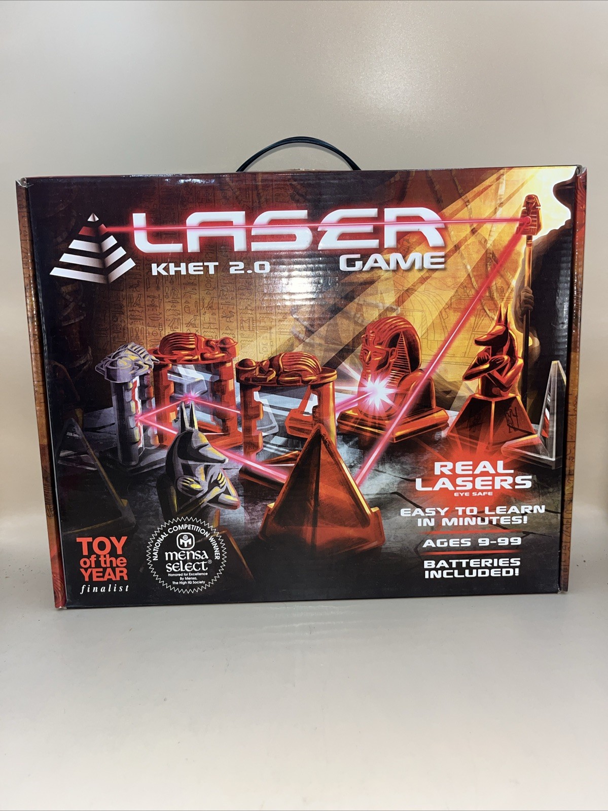 Laser Khet 2.0 Game Strategy 2010 Innovention Toys TESTED 100% Complete