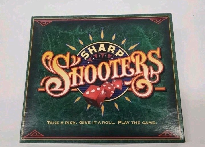 Vintage 1994 Milton Bradley Sharp Shooters Game. Complete! Super Clean!