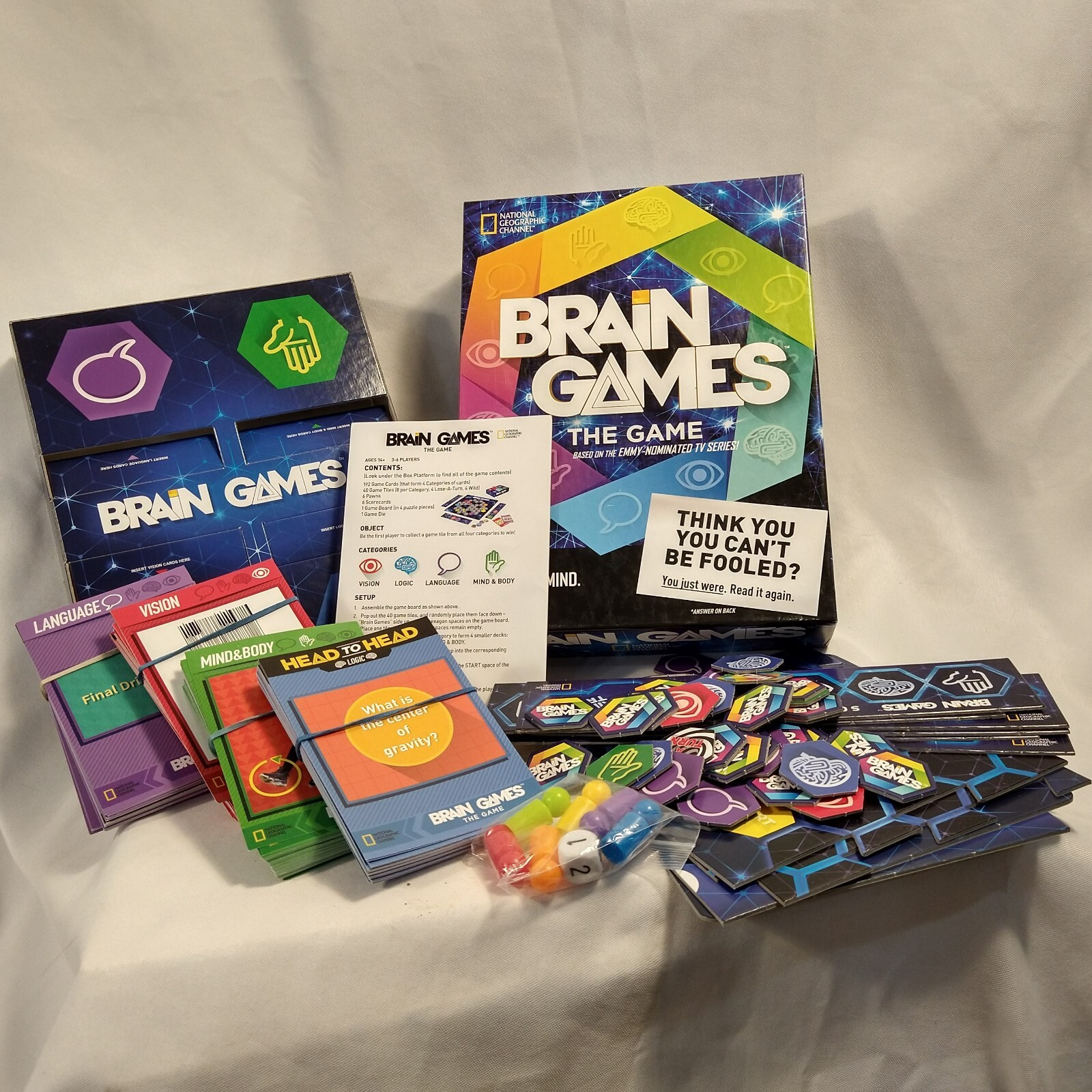 Brain Games The Game Based on the Emmy Nominated National Geographic Channel