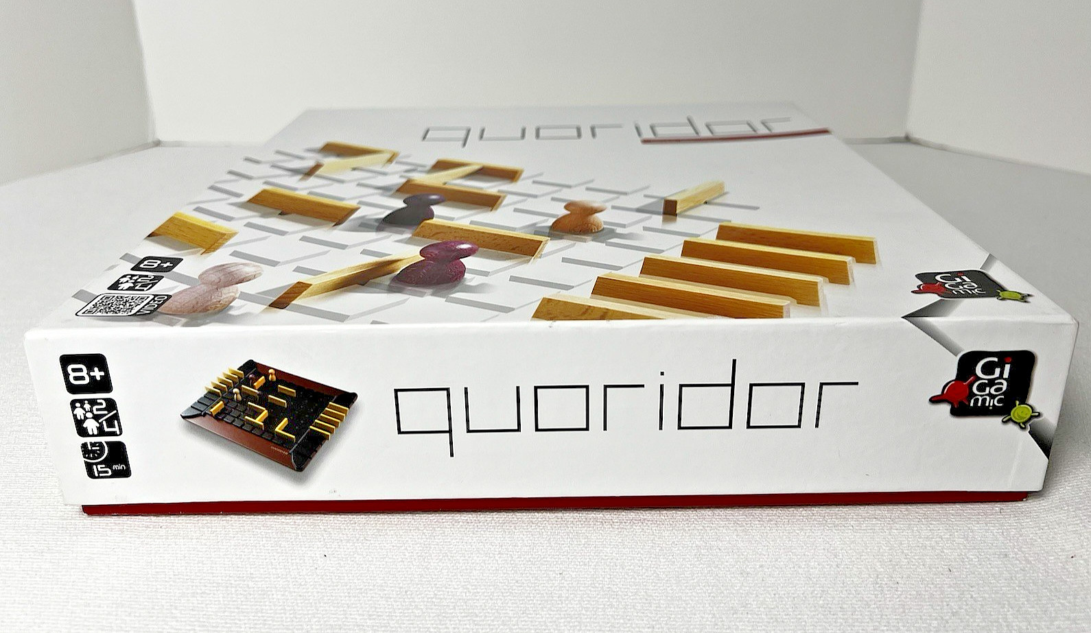 QUORIDOR: Abstract Maze Building & Maneuver Wood Board Game, Gigamic, COMPLETE
