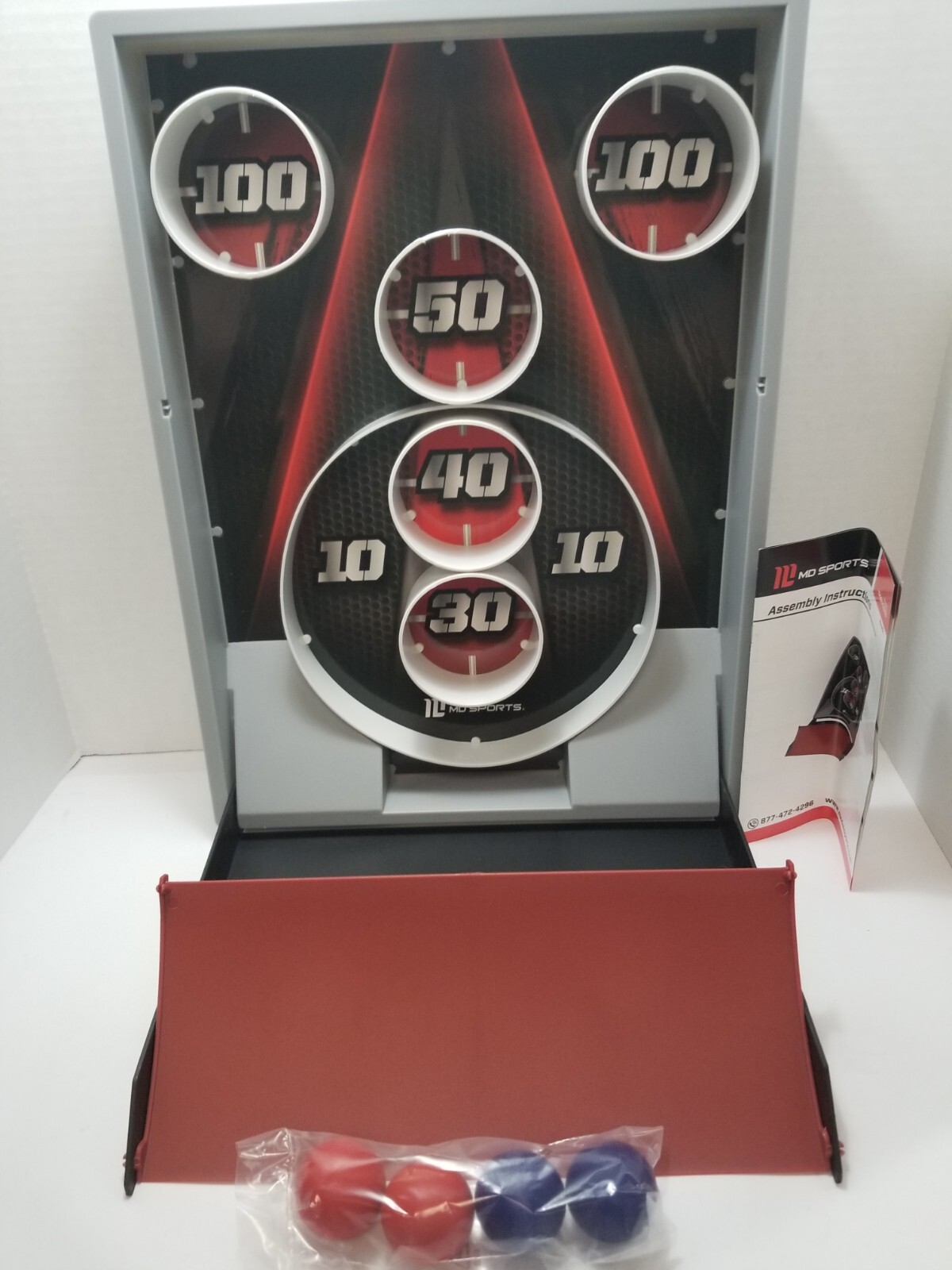 Skee-Ball Tabletop Game EZ Fold Roll And Score Classic Arcade MD Sports Rare New