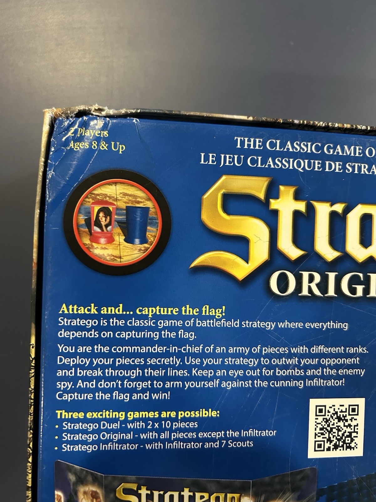 Stratego Original Board Game 3 Game Vari. 2016 Complete, Excellent Condition