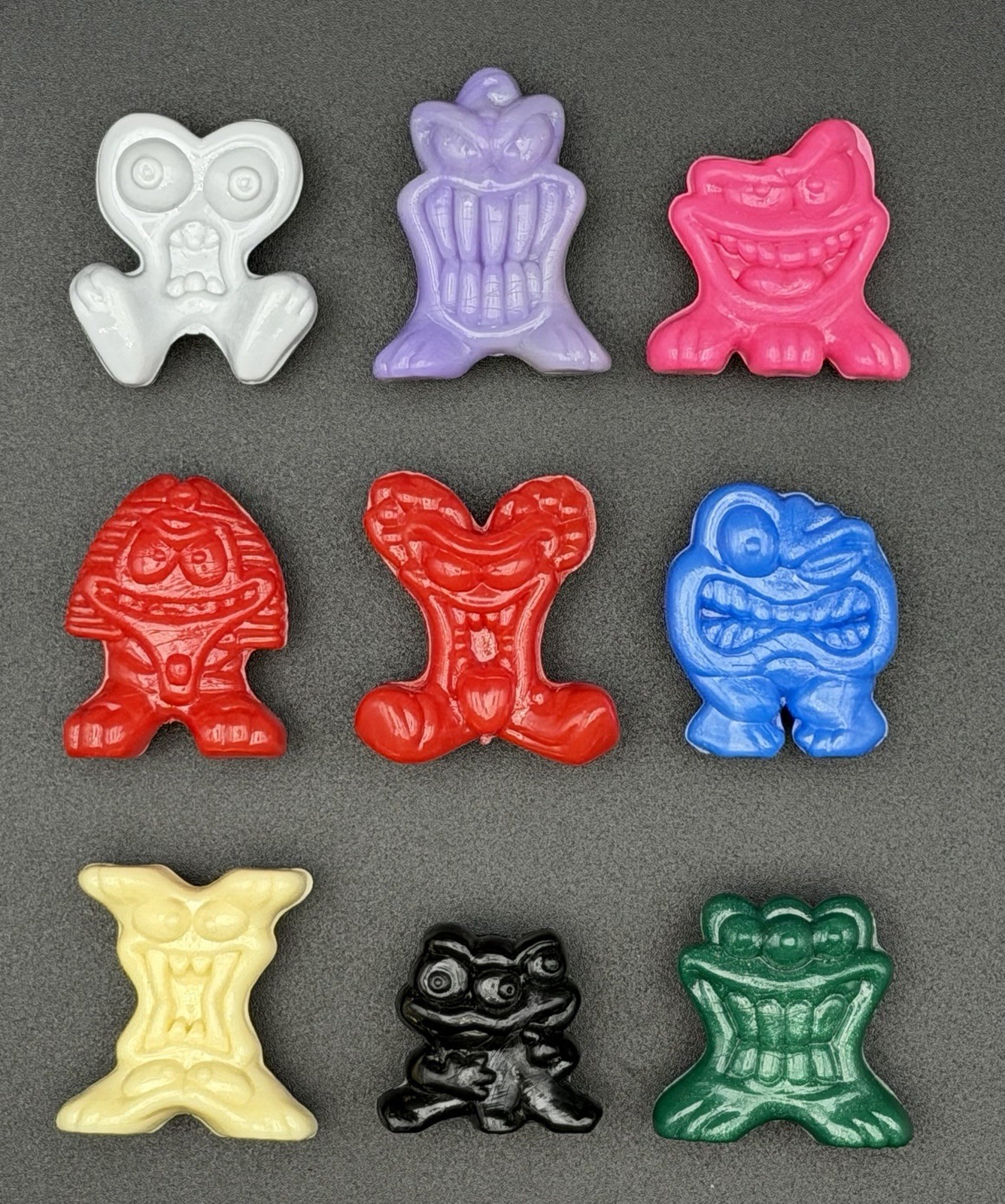 Lot of 9 Gogo’s Crazy Bones New Generation Series 2005 Figures