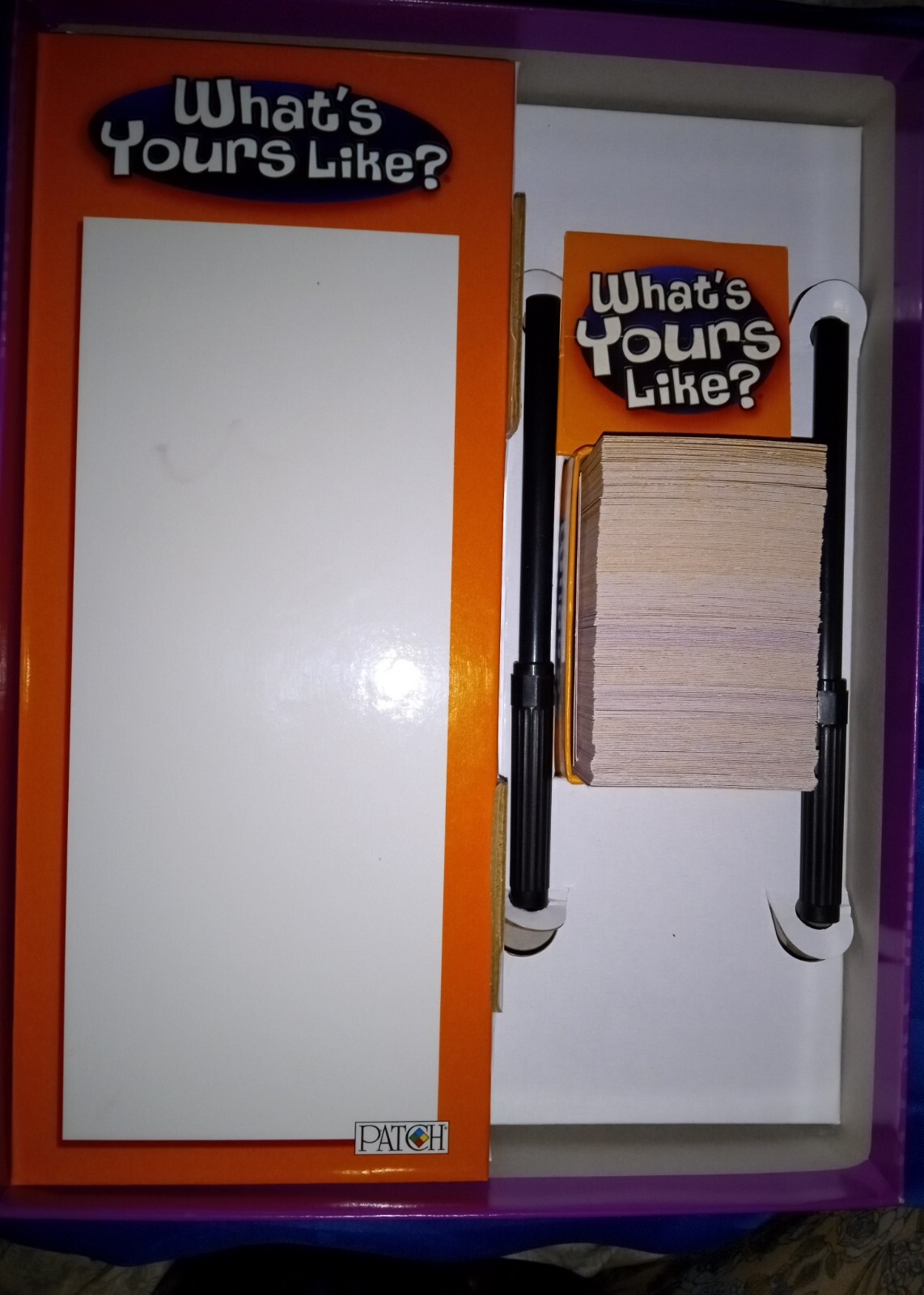 What’s Yours Like? The Game That Tells It Like It Is; Party Game