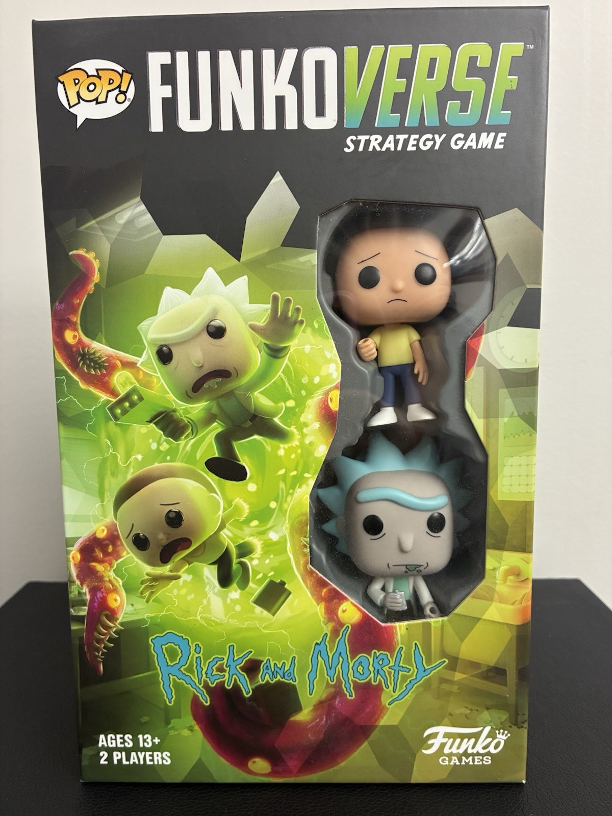 NEW 2-Pack Funko Pop! Funkoverse RICK and MORTY 100 Expandalone Strategy Game