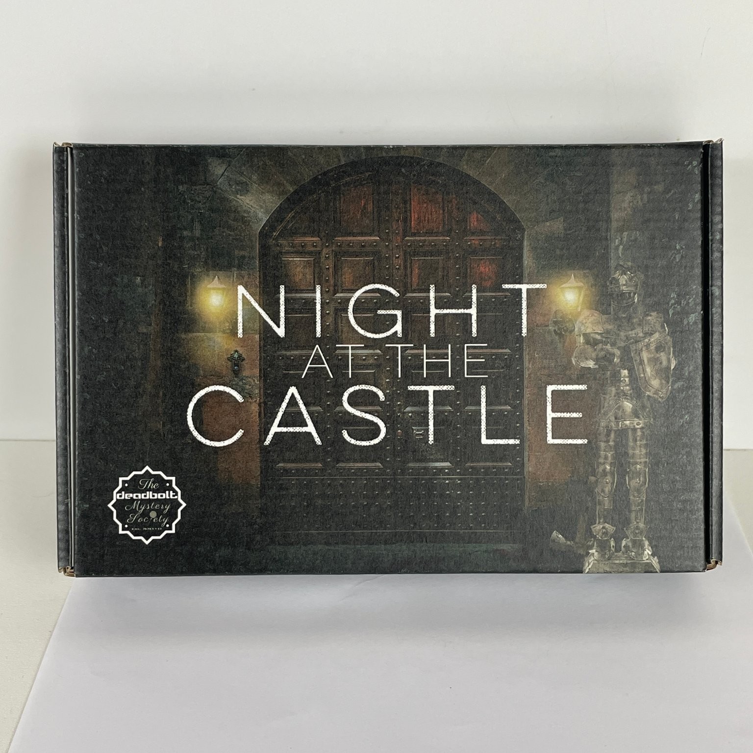 Night at the Castle The Deadbolt Mystery Society Board Game Detective Game