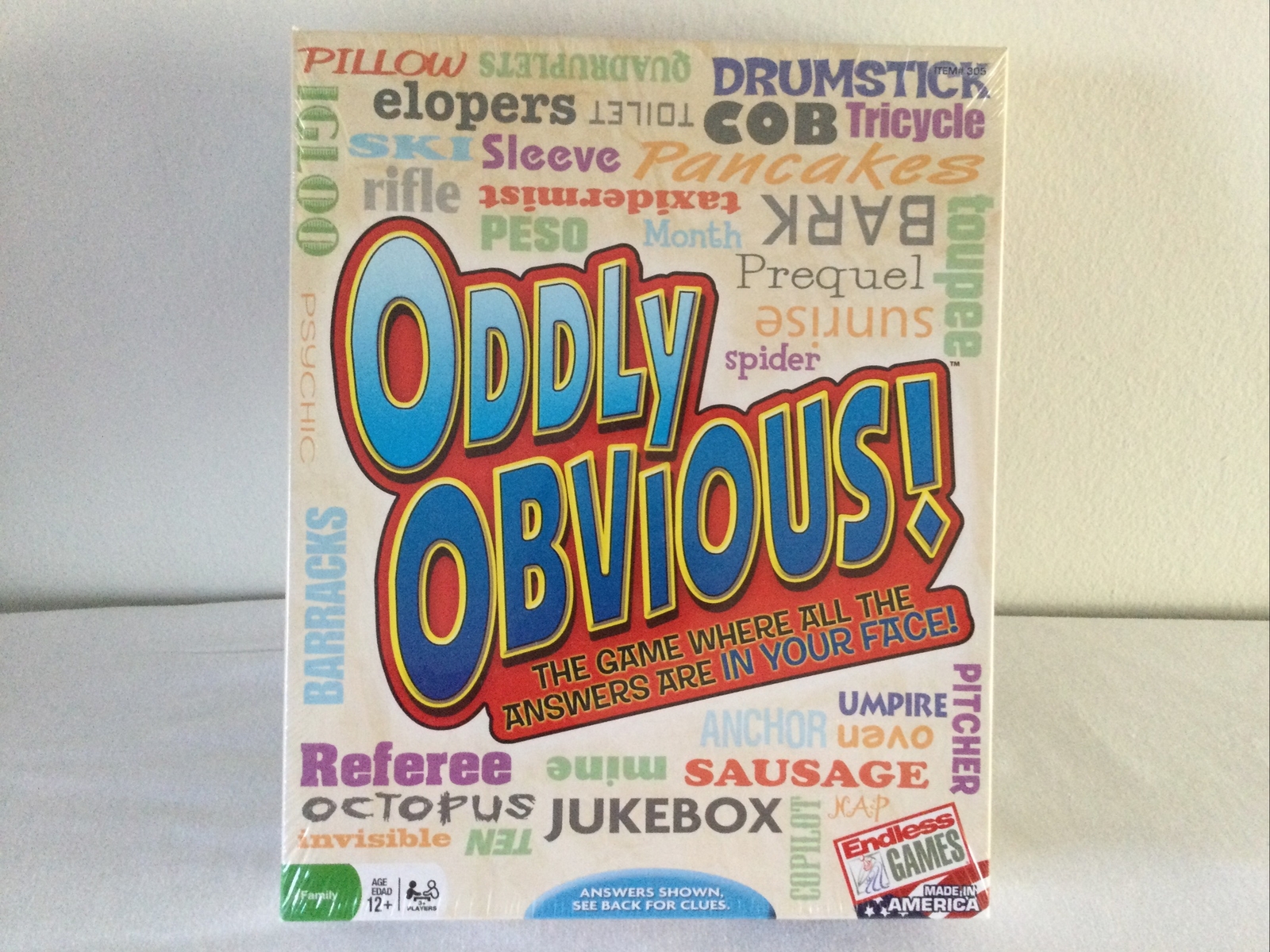 ODDLY OBVIOUS! The Party Board Game – NEW