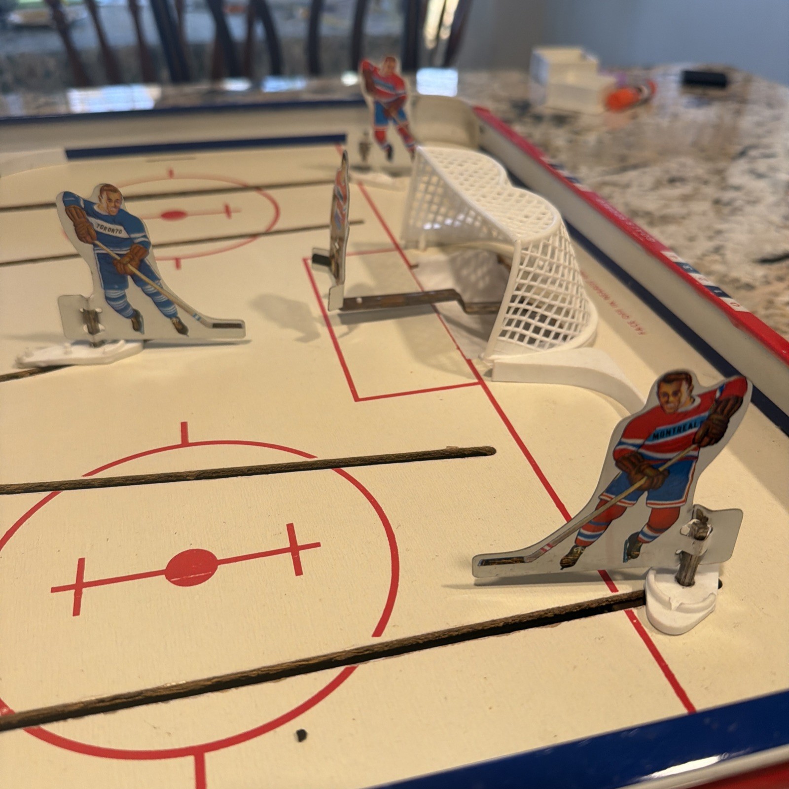 VTG 1960’s Munro National Table Hockey game Model 996, Excellent 100% Complete