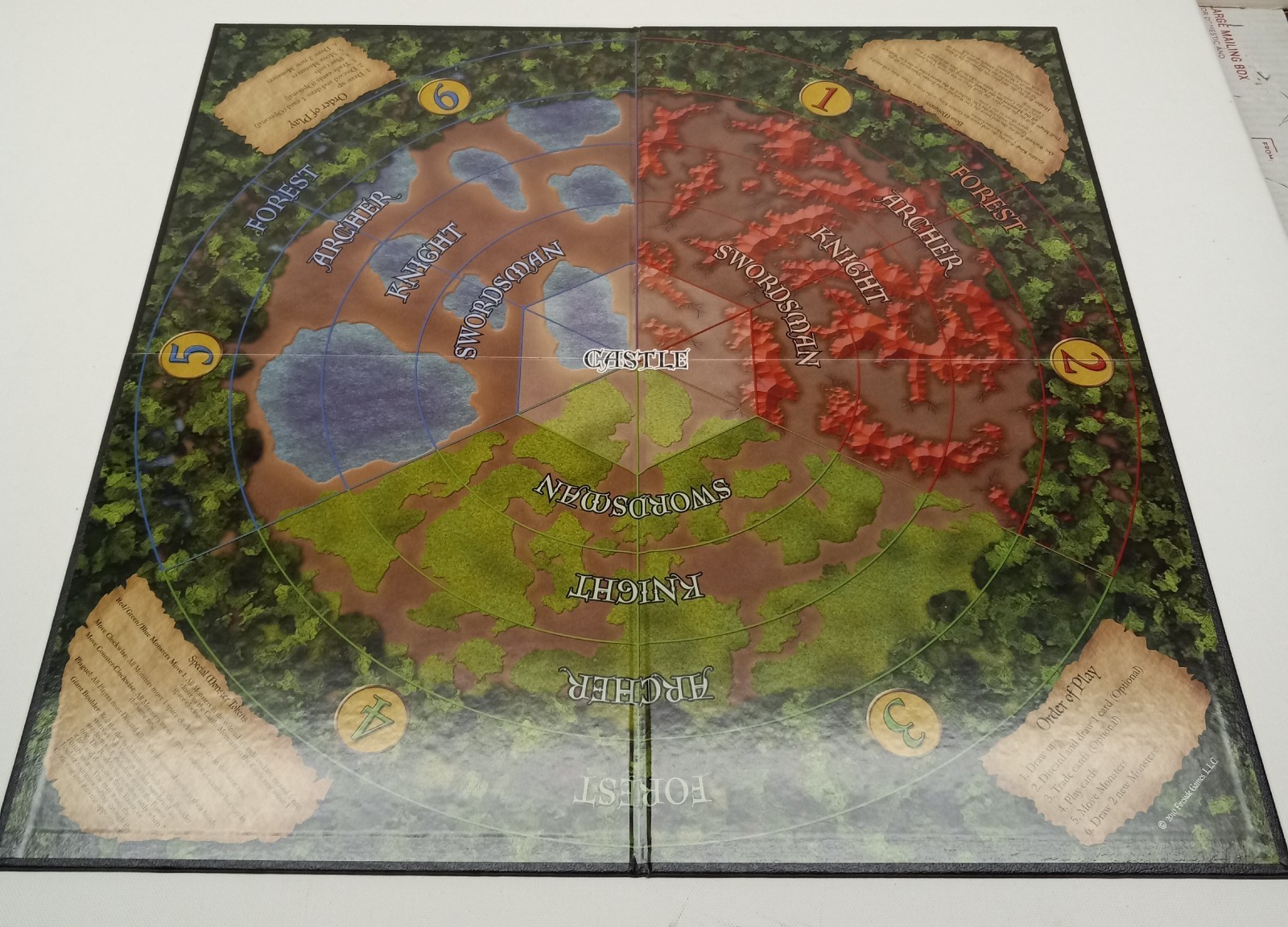Castle Panic Board Game Fireside Games 2011 – 100% COMPLETE