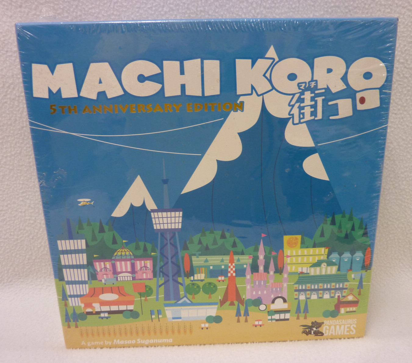 MACHI KORO 5th ANNIVERSARY EDITION BOARD CARD GAME PANDASAURUS NEW SEALED