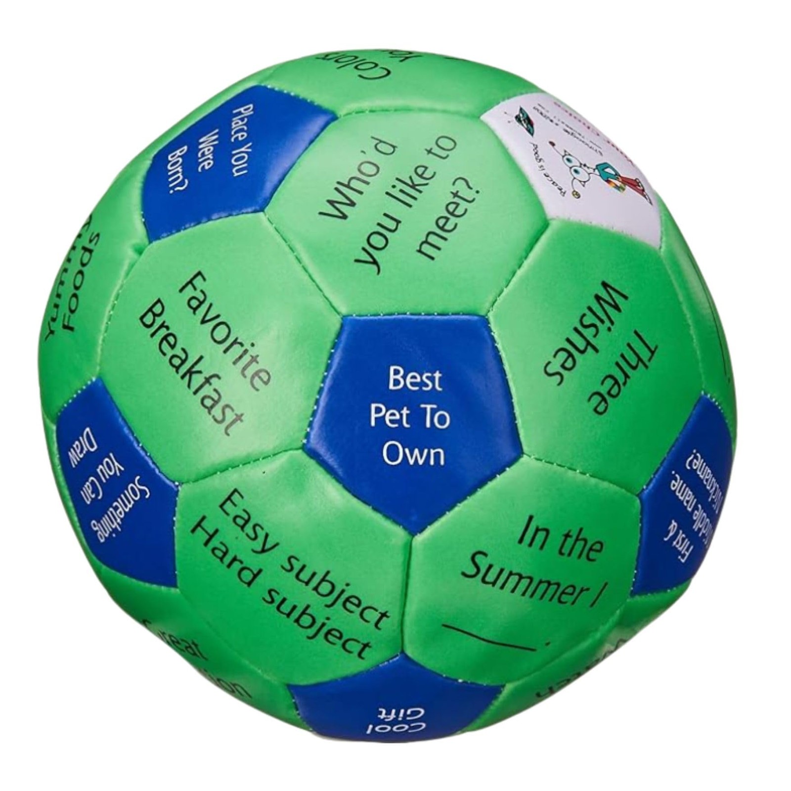 Thumball Who Are You 4 Inch Kids Social Conversation Skill Development Ball