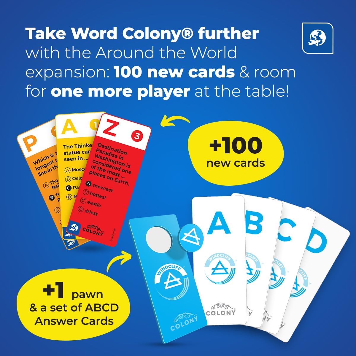 Word Colony: Around the World Expansion – Pegasus Spiele