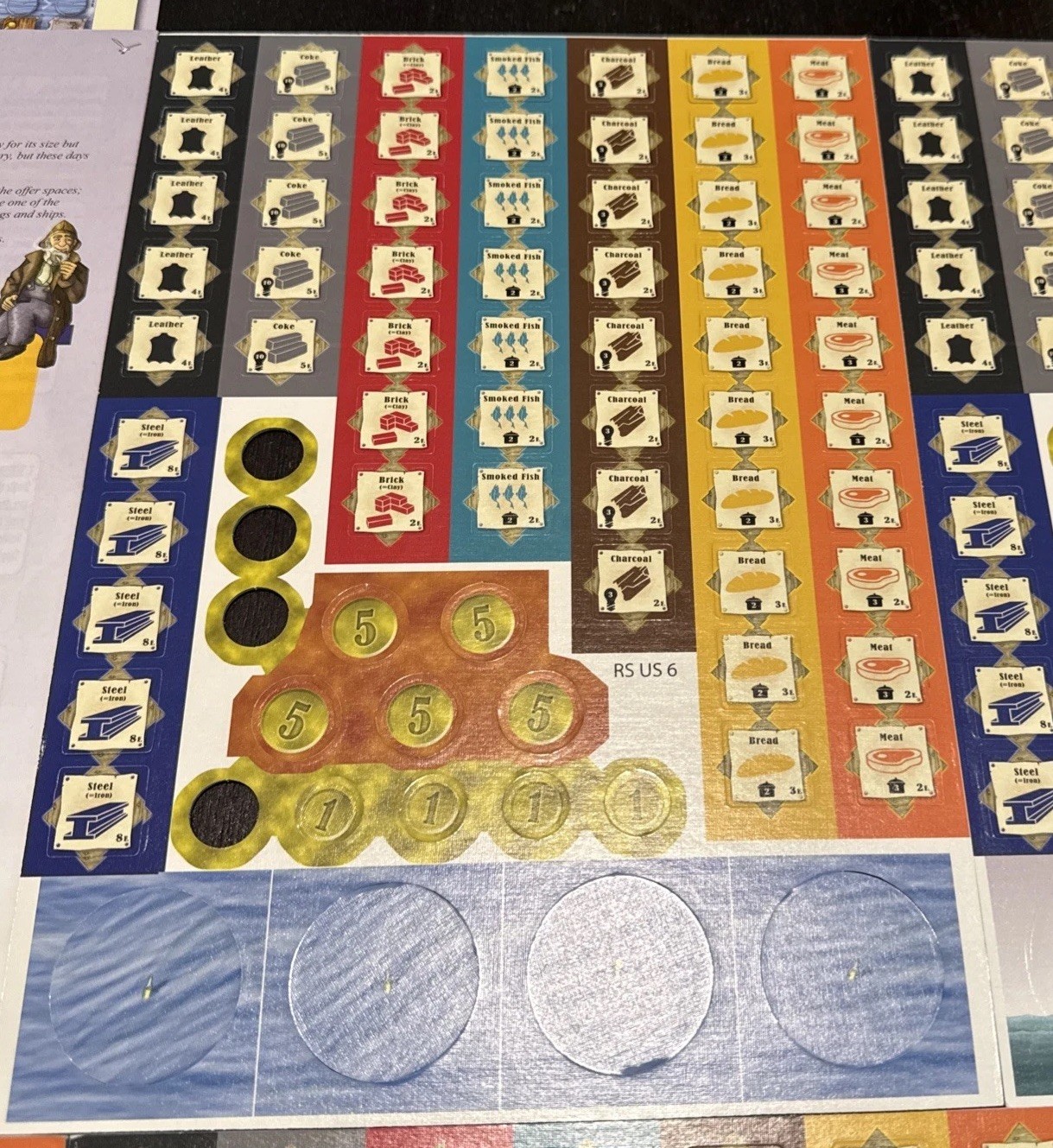 LE HAVRE Board Game Almost 100% COMPLETE 2009 MULTI AWARD WINNER See Description