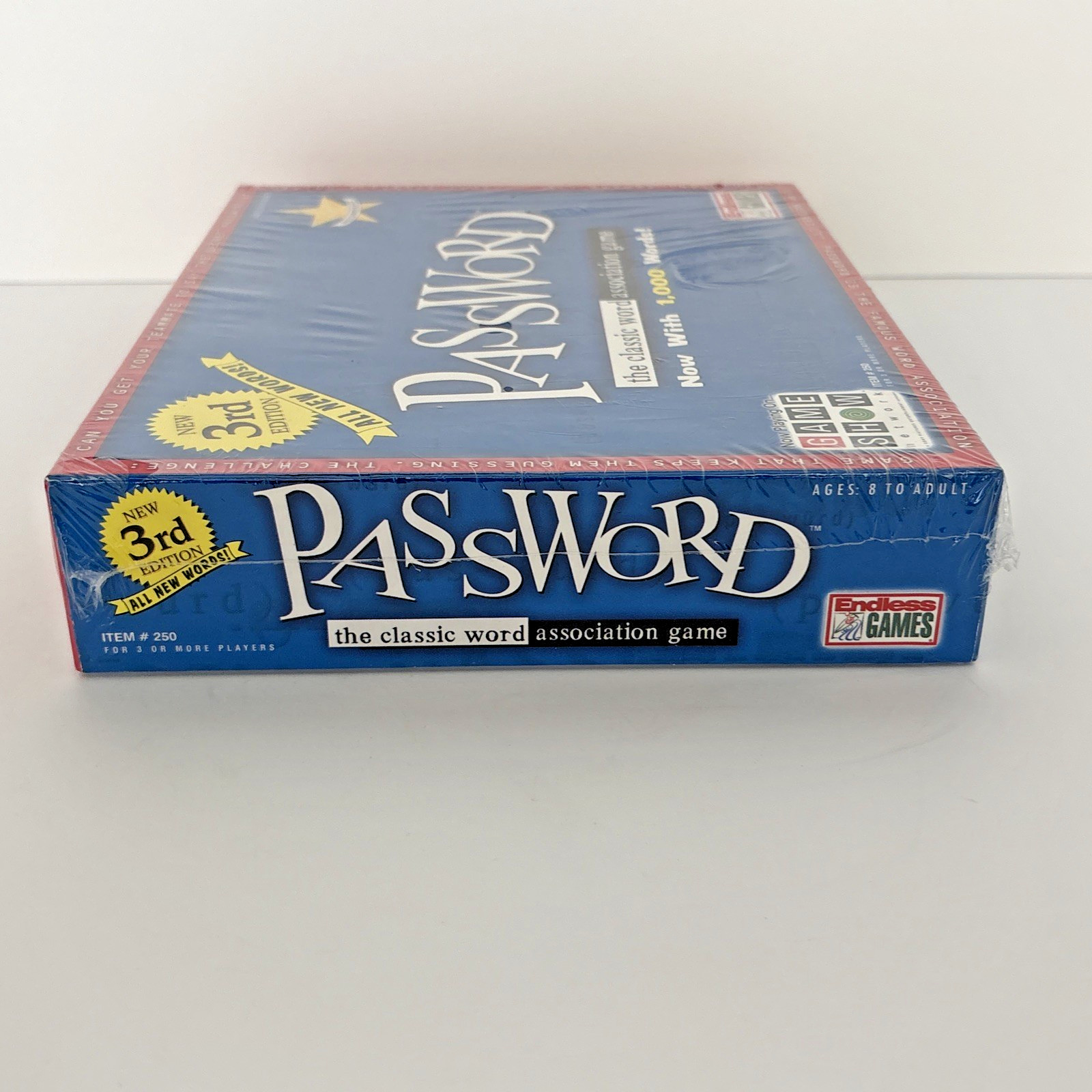 Password 3rd Edition – The Classic Word Association Game! 2001 Brand New Sealed