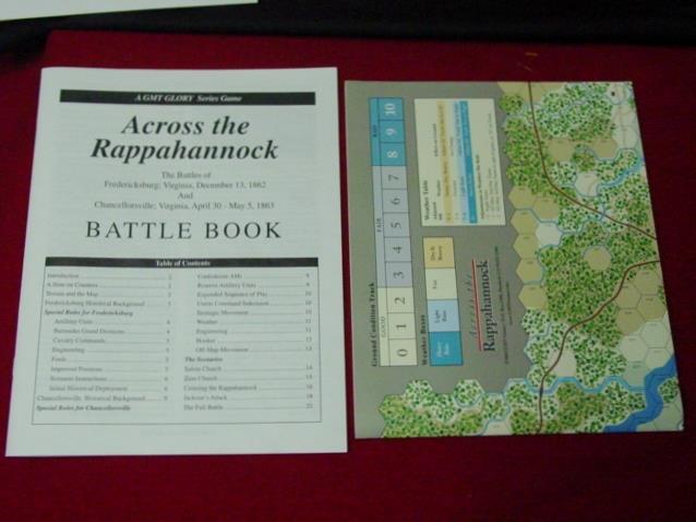 GMT – Across the Rappahannock – Glory II: Chancellorsville ++ Game (UNPUNCHED)