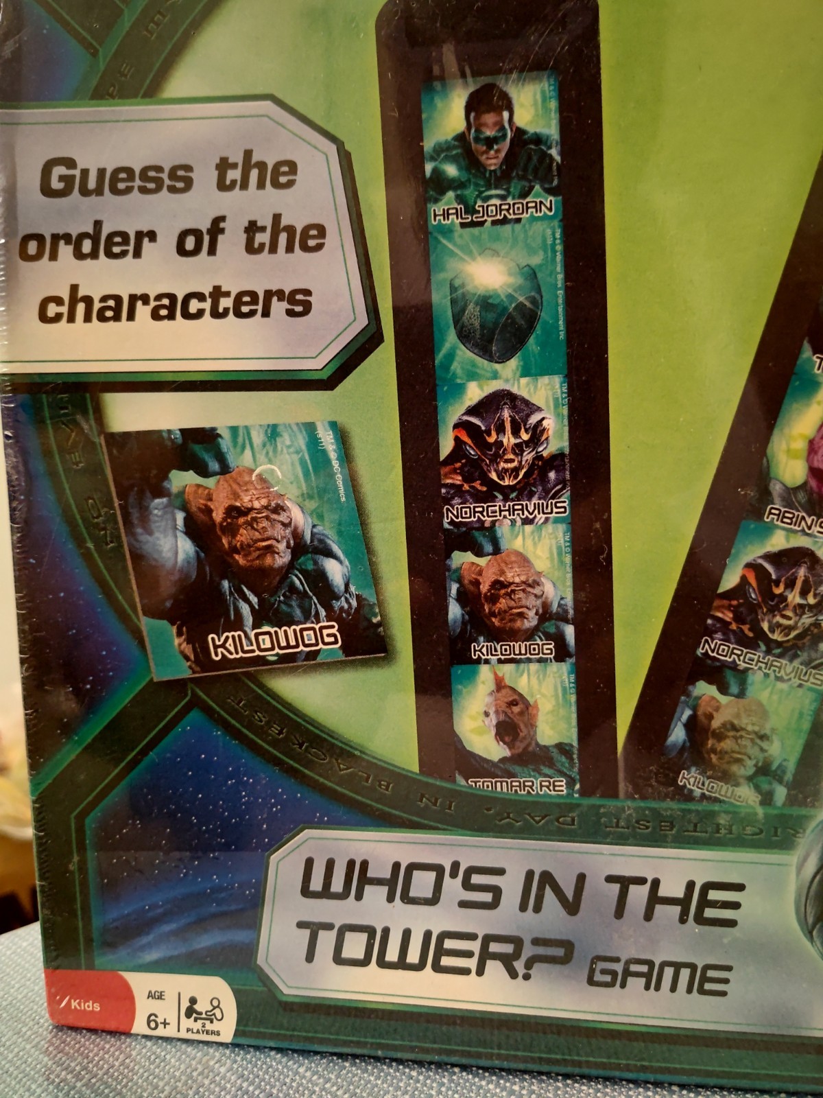 DC Comics Green Lantern ‘Who’s In The Tower?’ Game Toys Board Games