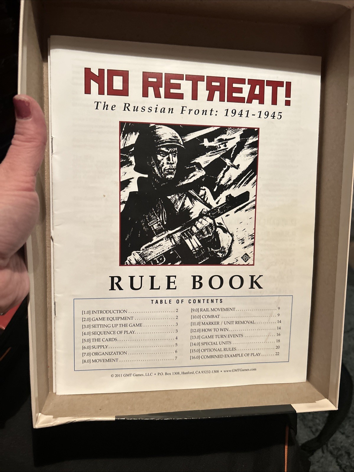 No Retreat! – The Russian Front English 2011 First Edition GMT Games