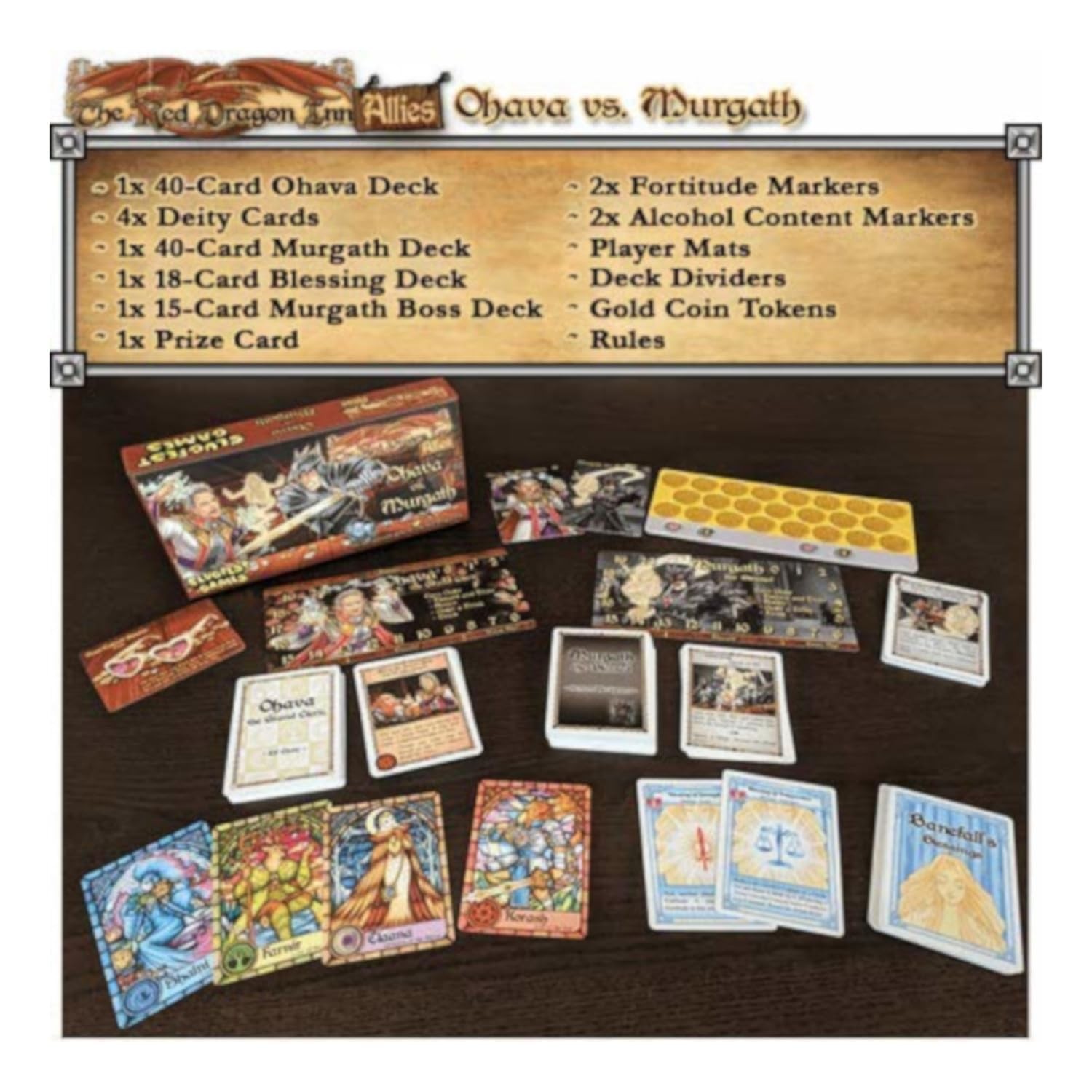 Red Dragon Inn Ohava Vs Murgath Expansion Game For Ages 14 And Up