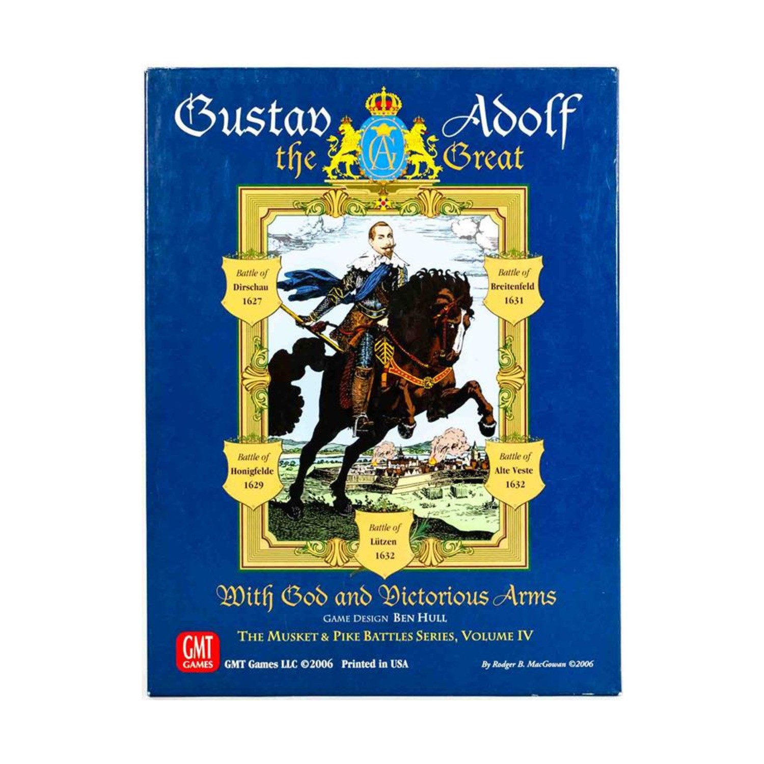 GMT Musket & Pike Gustav Adolf the Great w/Under the Lily Banners! VG+/NM