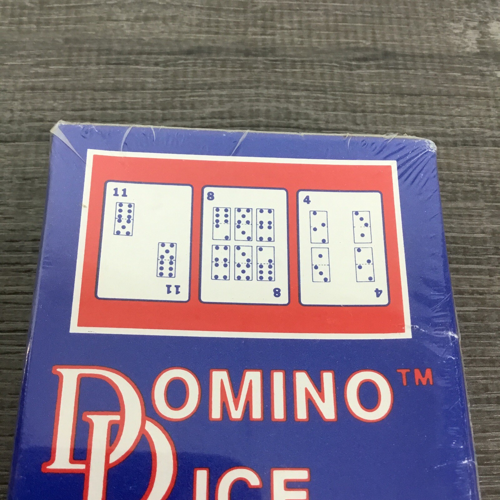 Domino Dice Card Game by Universal Games 54 Cards, 2 Dice, Chips 1981 Sealed