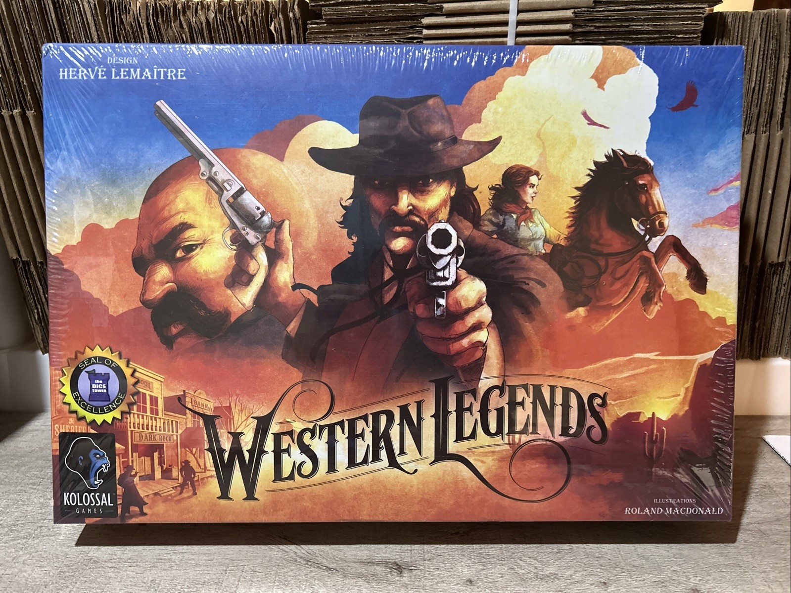 Western Legends Board Game : Brand New and Manufacturer Sealed