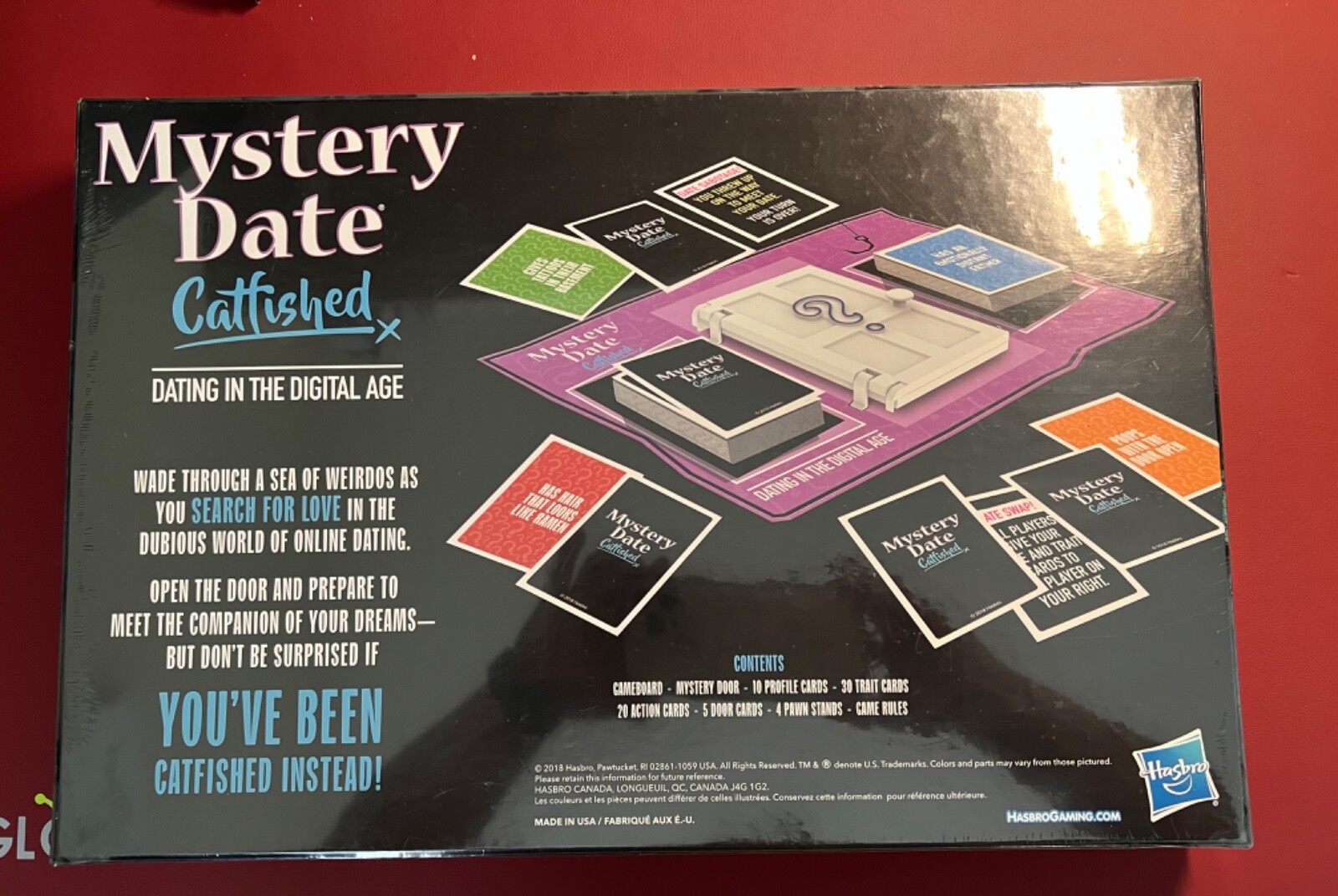Mystery Date Catfished: Dating in the Digital Age – Hasbro Board Game NEW