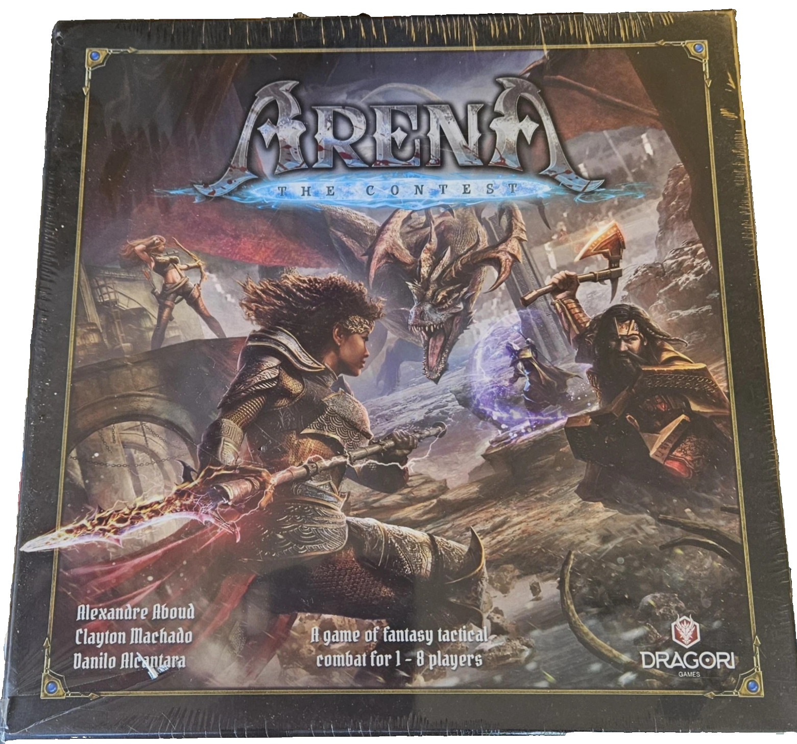 Arena: The Contest – Board Game Dragori Games 2021 – Brand New, Factory Sealed