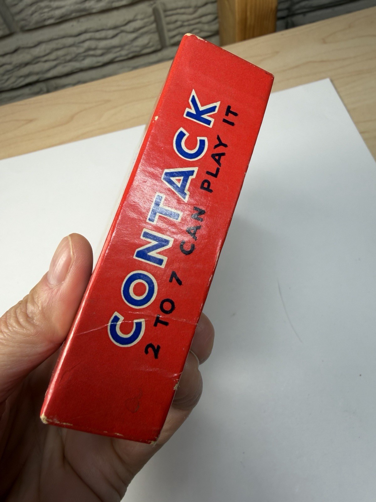 Vintage Parker Brothers Contack game Complete with box and instructions