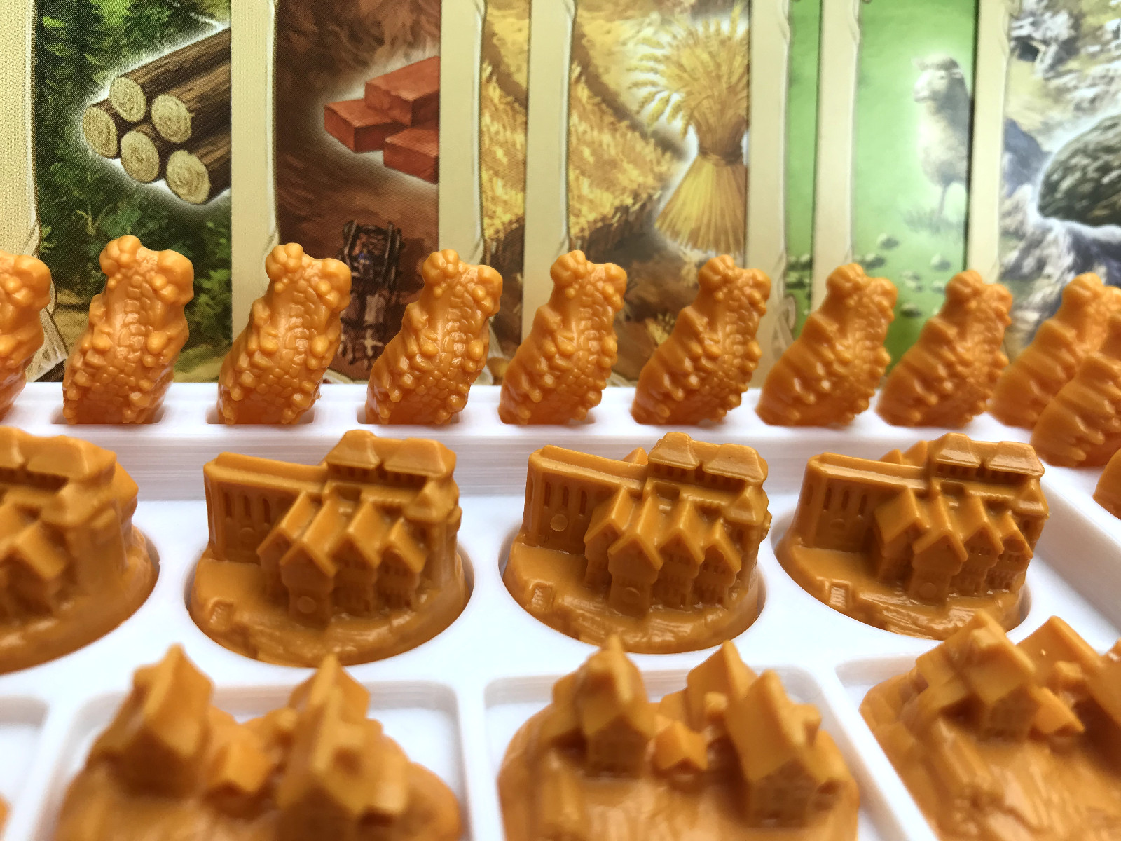 Siedler von Catan Upgrade, Halter und Organizer für Spielmaterial