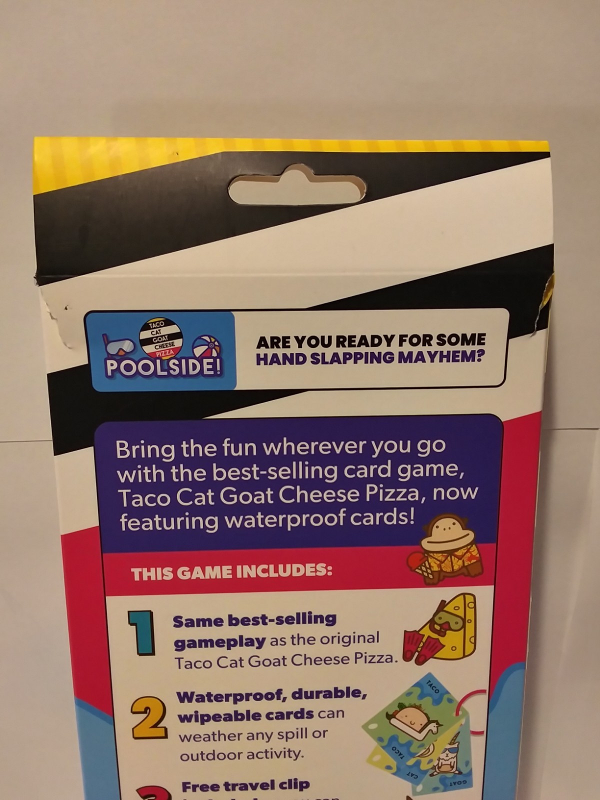2024 Dolphin Hat Games Play Anywhere with Waterproof Card Ages 7+, Poolside!