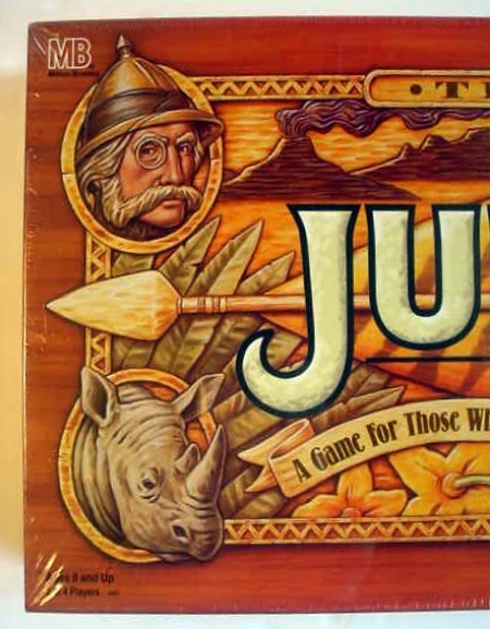New Vintage 1995 JUMANJI The Game Milton Bradley SEALED