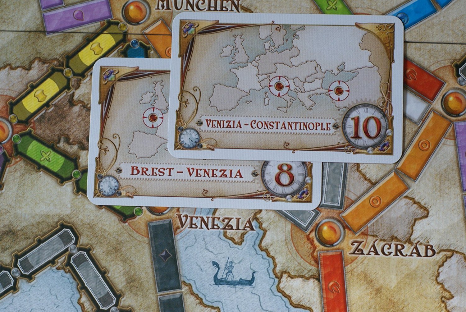 Ticket To Ride Europe Board Game Days Of Wonder Alan Moon Featured on TableTop