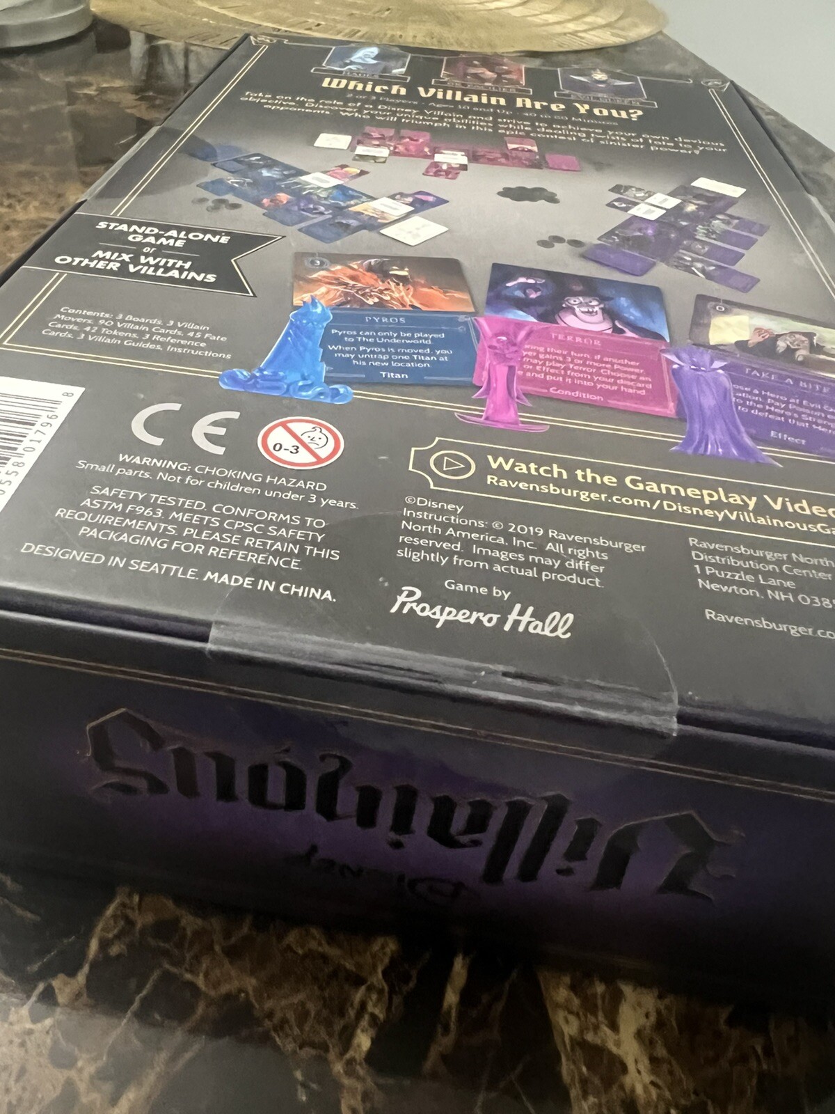 Ravensburger Disney Villainous: Wicked to The Core Board Game NEW Sealed Box